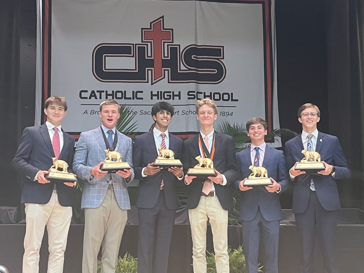 petecouhig's tweet photo. So proud of my son @BCouhig.  Student-Athlete of the Year at a school that won six state championships is quite an accomplishment. Thank you to all of his teachers and coaches over the years, but especially @CHS_BR. Proud to say our school turns young boys into good men. https://t.co/n8GOslm7gl