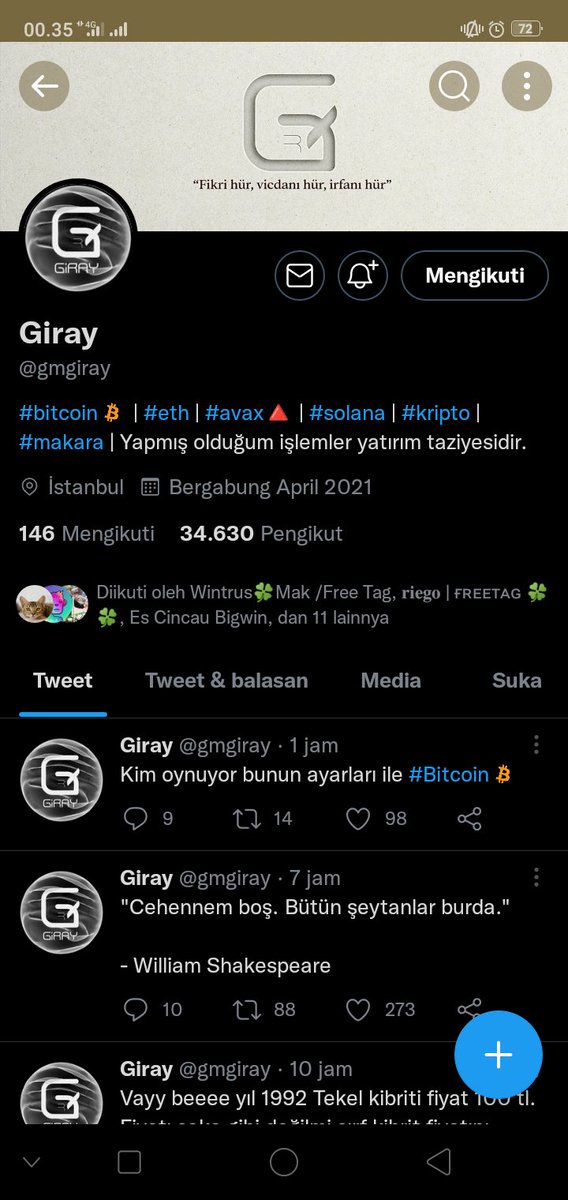 ONabilaputri's tweet photo. @missufe @gmgiray @TTMuratOfficial Done https://t.co/5CwQdpB0ZN