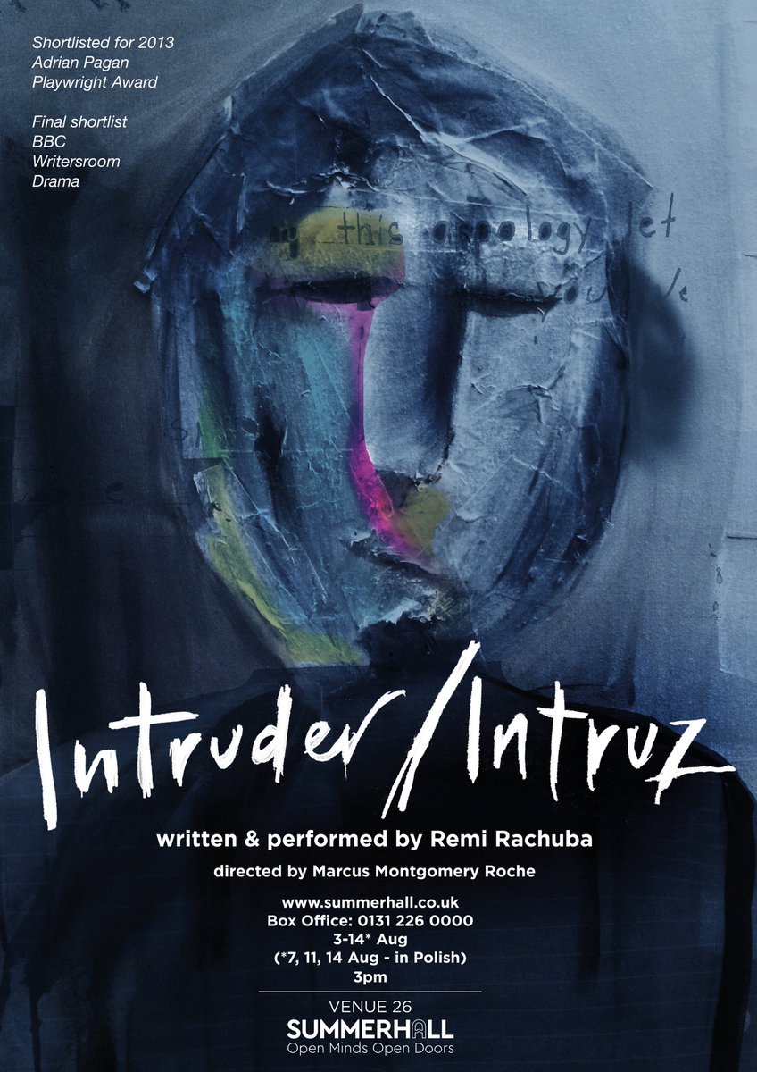 After more than 13 years my dreams are coming true.

#intruderplay premiering in Edinburgh at <a href="/Summerhallery/">Summerhall</a> at the <a href="/edfringe/">Edinburgh Festival Fringe</a> 2022!

Info, trailer, tickets  - bit.ly/38XkNRZ