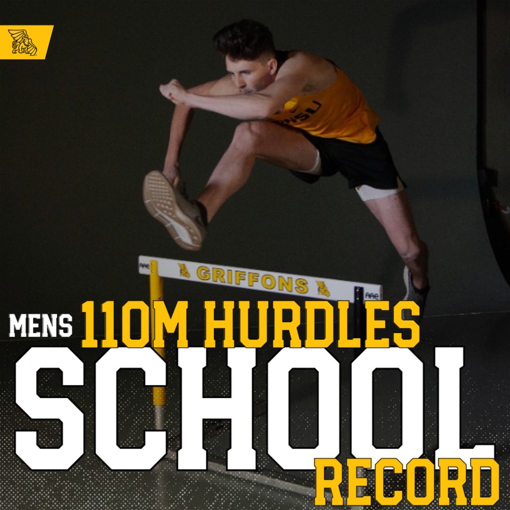 MwsuTf's tweet photo. 🚨SCHOOL RECORD🚨
Alex Thompson broke the Men's 110m hurdle school record! 🦅🦁 #griffup #griffon #mwsutf https://t.co/UnniuGhYxX