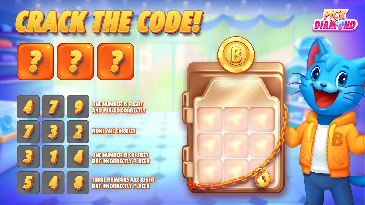 Bingo Blitz Free Credits BINGO Blitz on X: "CRACK OPEN THIS VAULT, Blitzers! Can you figure out the 3 digits to unlock the safe? 💬 Reply with the code below and you'll be more than equipped