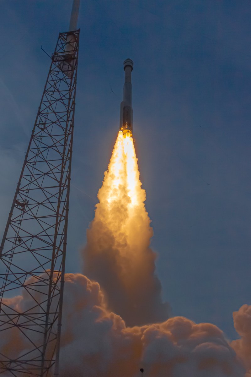 adrian_ruiz_99's tweet image. My first edit from last nights launch and first remote I strive for a non right at the launch pad shot. #OFT2 #Starliner #Goatlas

📸Me - @NewsSpaceflight