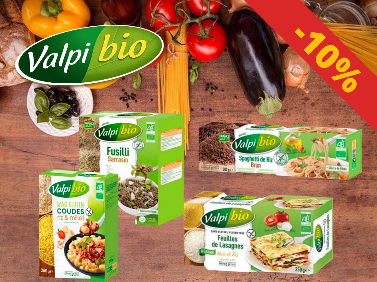 Des pâtes sans gluten Valpi Bio -10% 🍜 - mailchi.mp/noglutenshop.c…