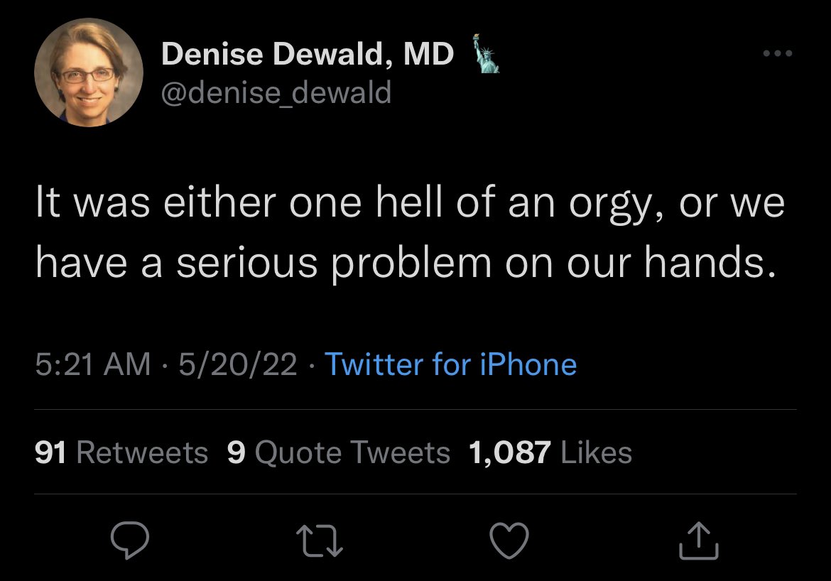 It was the orgy. Definitely one hell of an orgy.