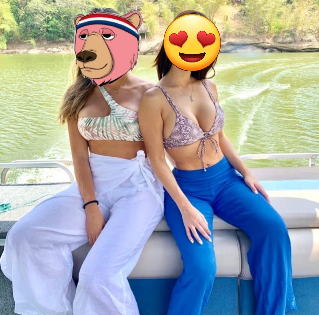 Still trying to convince my cousin to join the bears 🐻 She said don't worry about me, I'm Okay... <a href="/okaybears/">Okay Bears</a> #WAGBO #NFTs #Solana #GoodVibesOnly