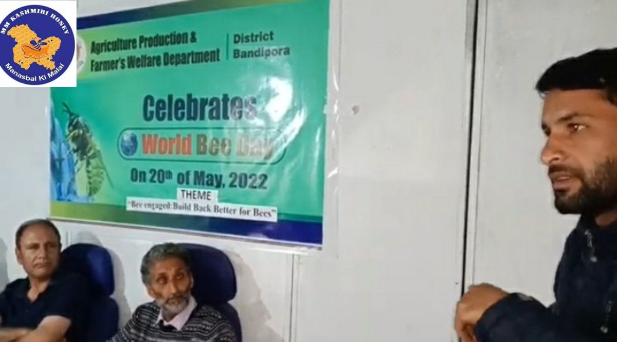 KashmiriMm's tweet photo. World bee day, Bandipora-J&amp;K.
@AgricultureKmr https://t.co/rOqK63u9wP
