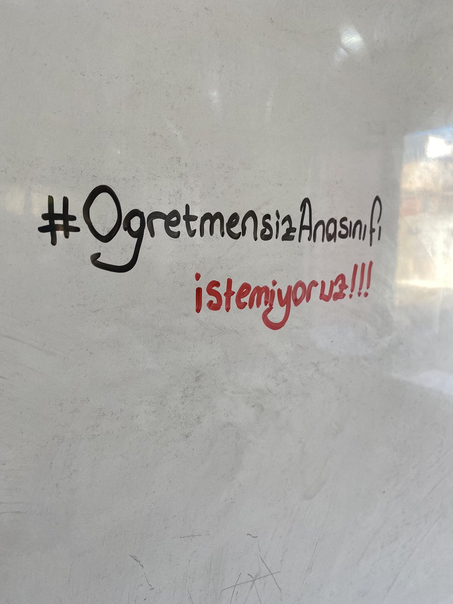 #OgretmensizAnasınıfı