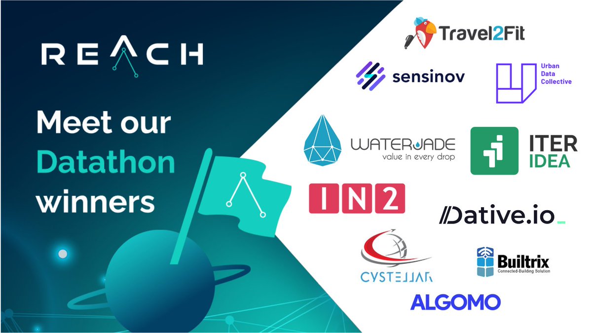 Pole_Systematic's tweet photo. 🤩#datathon 2022 @ReachIncubator, au terme d' 1 session de Pitchs passionnante, les 10 gagnants du sont 
🏆@sensinov
🏆@builtrix
🏆@_in2t
🏆@Travel2FitNow
🏆#Dative
🏆#CyStellar 
🏆@iteridea
🏆#Algomo 
🏆#MobyGIS - Waterjade
🏆@urbandatalive
👏👏👏  à tous ! https://t.co/9mUXtU8U69