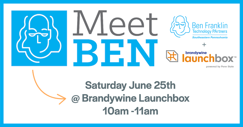 bftp_sep's tweet photo. WE'RE BACK #IRL 🎉...
for our next #MeetBen! Co-hosted with Brandywine Launchbox powered by @penn_state. Now's the time to get your business off the ground and see how Ben can help you #makeithappen. Learn more and register: https://t.co/0S9iPrKoty
#partnerswithapurpose https://t.co/zJ1x0FwQDn