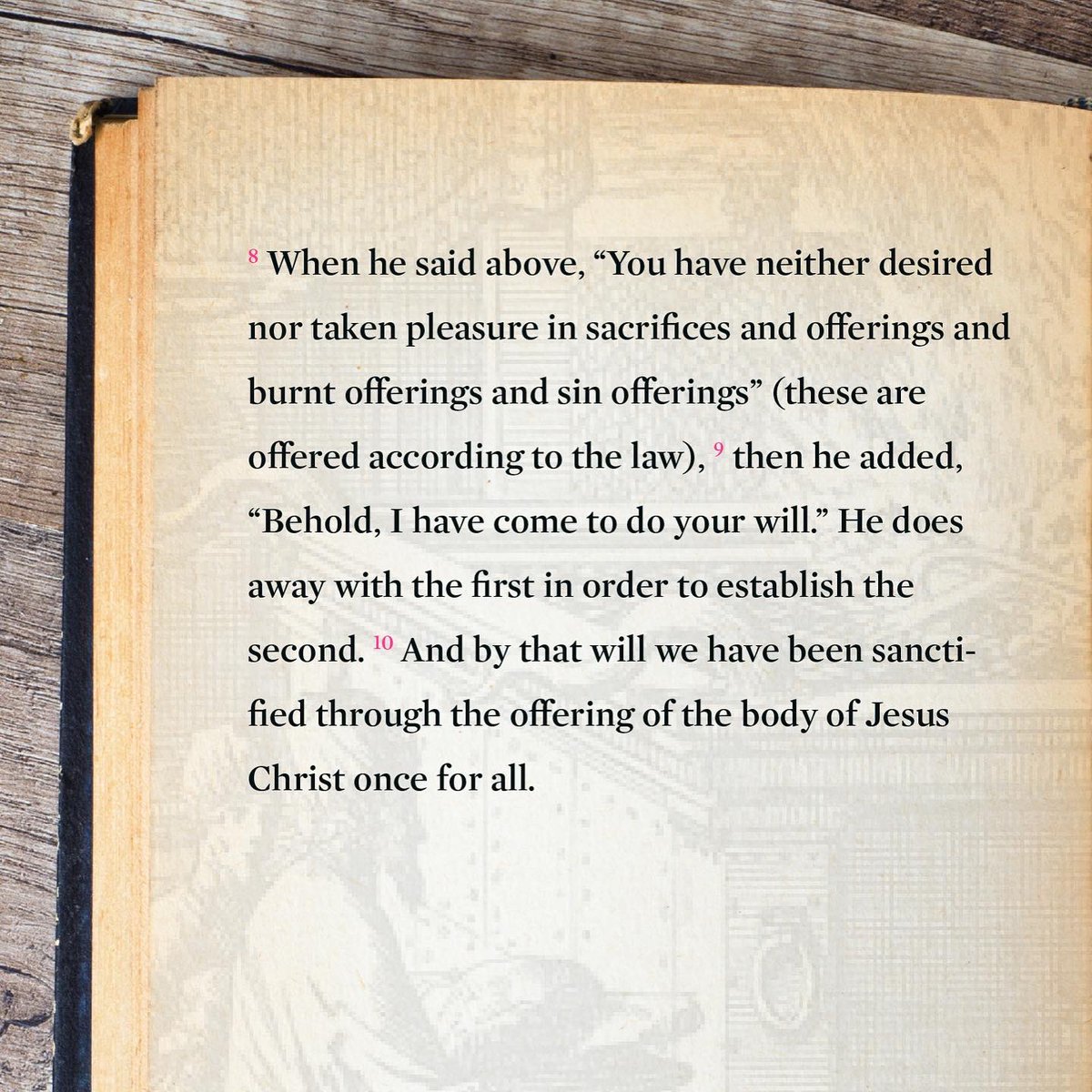 We will be studying Hebrews 10:1-10 this weekend. Read this set of verses, preparing your heart to hear Pastor Josh’s message, “Penal Substitutionary Atonement.”