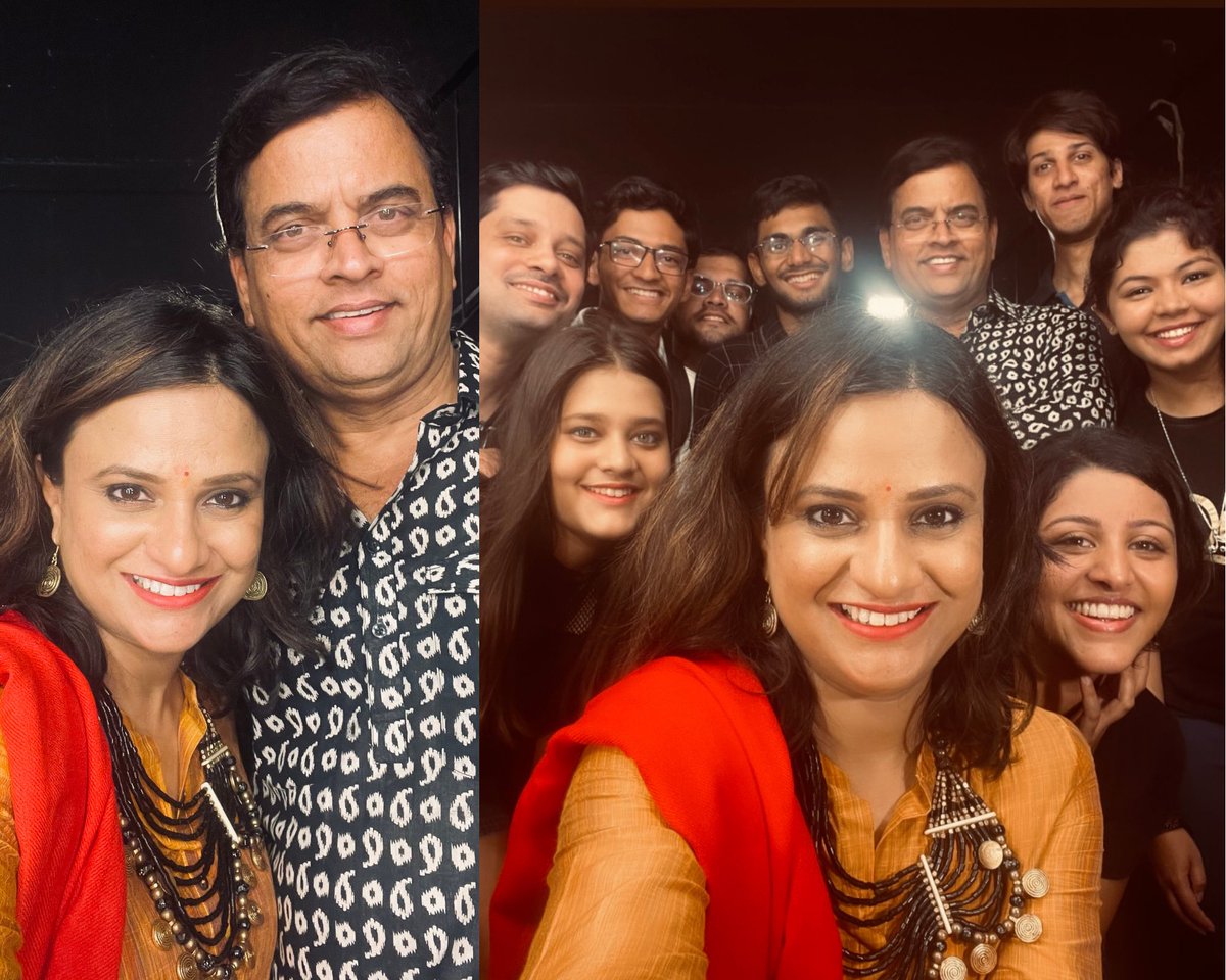 radhikaonstage's tweet photo. कालचा कार्यक्रम यशस्वी रित्या पूर्ण झाला. दोन तासांचा नॉनस्टॉप शो संपूर्ण पणे मुलांनी सादर केला आणि रंगमंच व्यवस्था आणि सूत्रसंचालन पण केलं.
ही सगळी कामं दिसतात तेवढी सोप्पी नसतात. एकूणच हा प्रवास सगळ्यांच्या ऊर्जेने पूर्णत्वाला येत असतो. #photostofollow #coreteam @sharadponkshe https://t.co/40AKl4CWWk