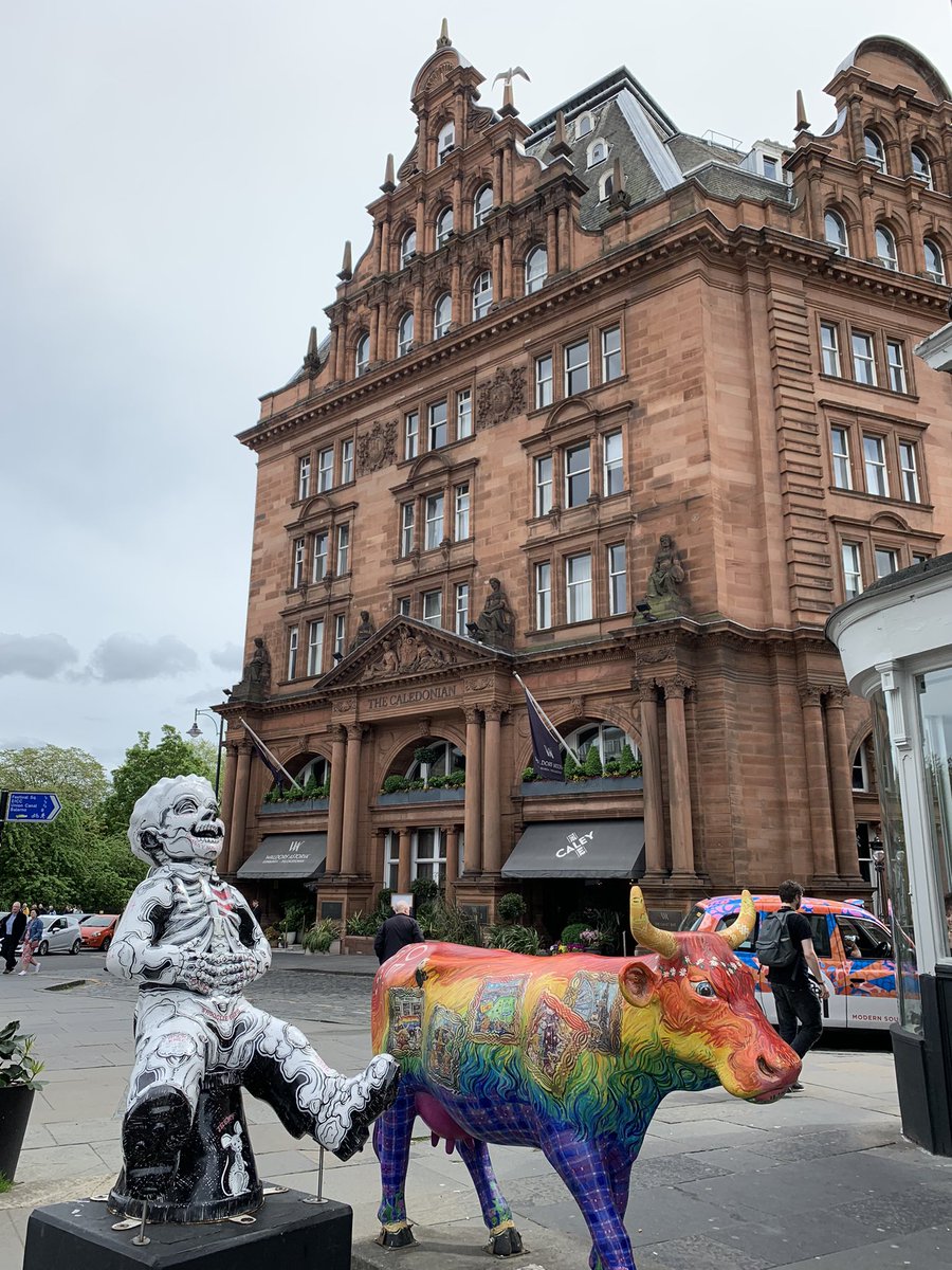 WhimSicALLusH's tweet photo. Speaking at #SPANSpring2022 today with @ScottishNetwork It was a pleasure being talking about the #CTSProject artwork!
Funny to be greeted by one of the @archietayside @OWBIGBucket sculptures at @WAEdinburgh hotel, he helped to fundraise for the project 💛
Blog post coming soon https://t.co/tYfywLdbqF