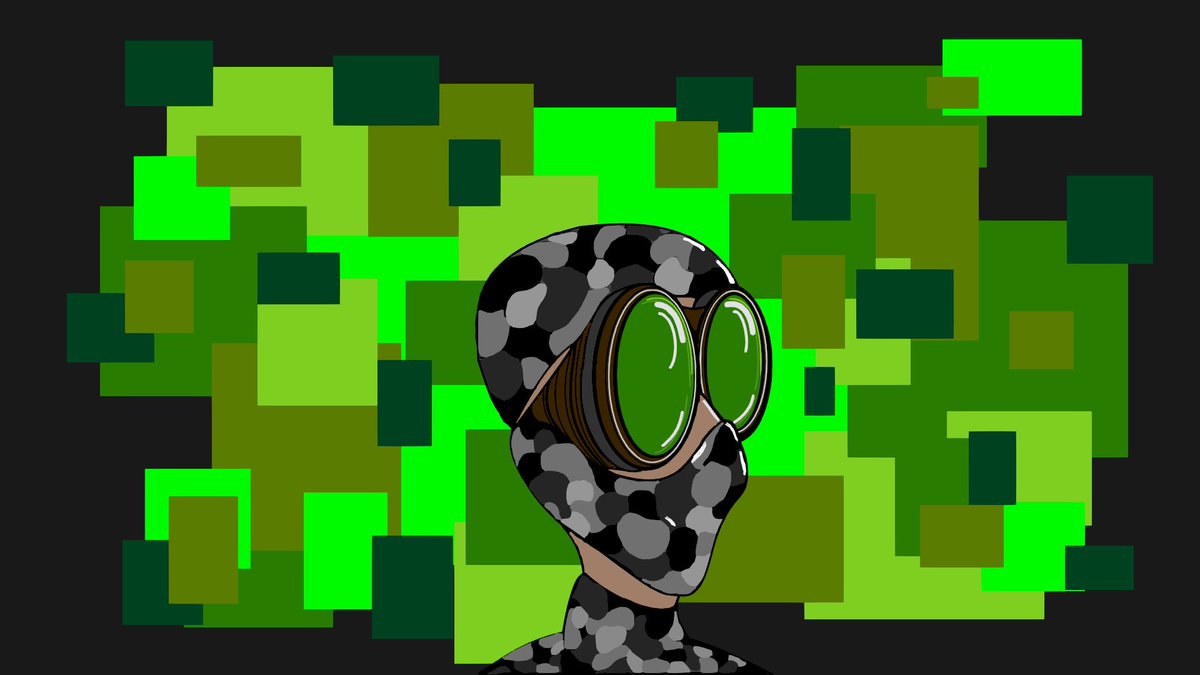EyedToon's tweet photo. @DropYourNFTs Just starting out though 😋 next one I want to make something wacky https://t.co/h4xjX212fa