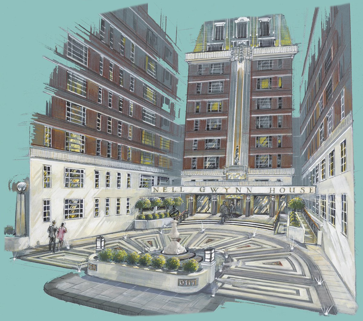 KevinVMartinGML's tweet photo. Exciting to see the Portland Whitbed stone being laid to the island and canopy refurbishment taking shape. All while maintaining 24hr access to this 437 apartment building!
#inovation #refurbishment #listedbuilding #quality #artdeco @GodfreyMartin_ https://t.co/ZnU2FUiHTm