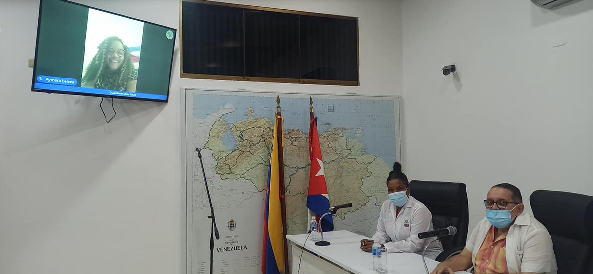 Desde la Misión Médica Cubana en Venezuela, una representación de colaboradores de los 24 estados del país participan en la directa de los Guardianes de la Salud. 

Médicos comprometidos a dar todo por la salud y el bienestar de la humanidad. 

#CubaPorLaVida #CubaCoopera