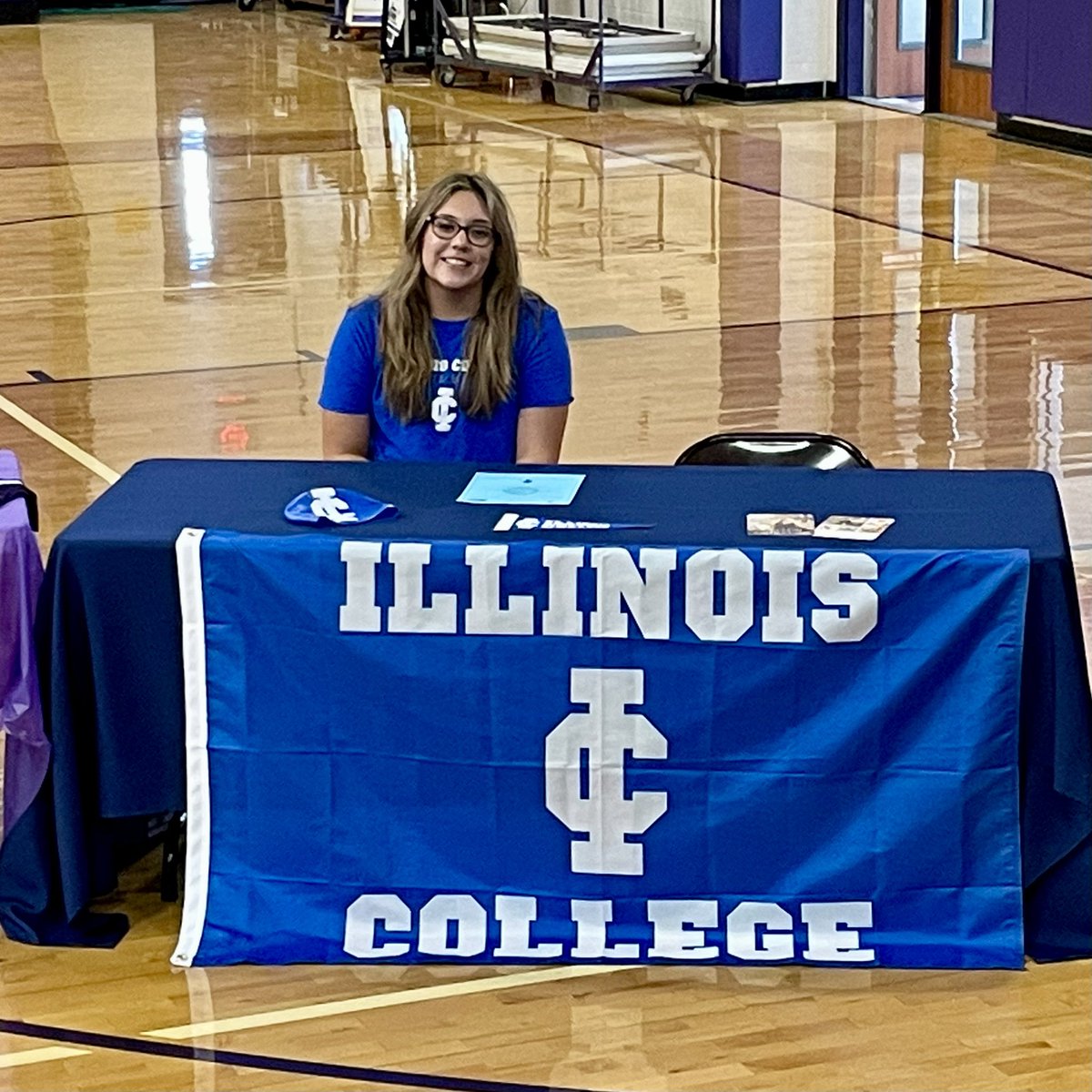 Congratulations to Taylor Ashbaugh for signing with <a href="/ictrueblue/">Illinois College</a> Illinois College. We are thrilled that you will be competing at the next level in swimming.