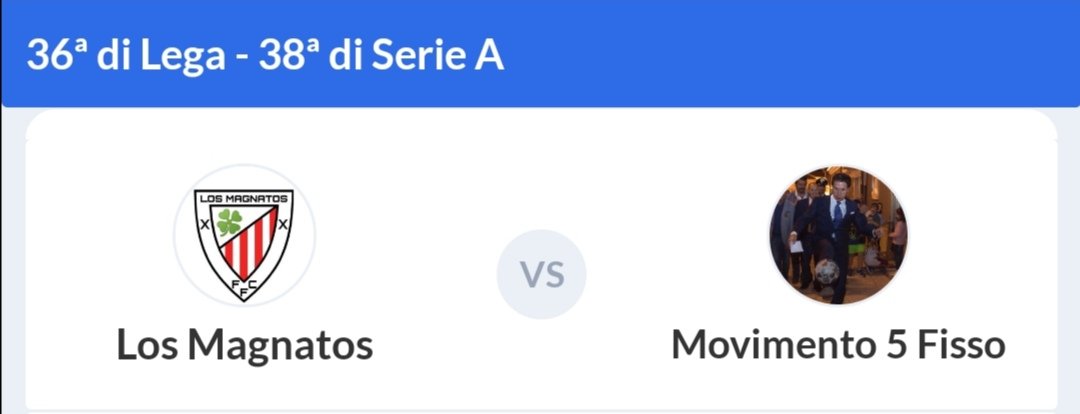 LMagnatos's tweet photo. MATCHDAY

62 punti a 62.
I Magnati contro Sculò.
Una corsa scudetto infinita e piena di sorprese.
90' per decidere chi si porta a casa il campionato.
Comunque vada: GRAZIE MAGNATI 🔴⚪🔴⚪

#NotForEveryone #SiempreListo #gegenpressing #FantasyFootball #Fantacalcio https://t.co/zjugUk7VQl