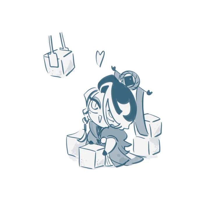 にんげんの角砂糖あげたい 