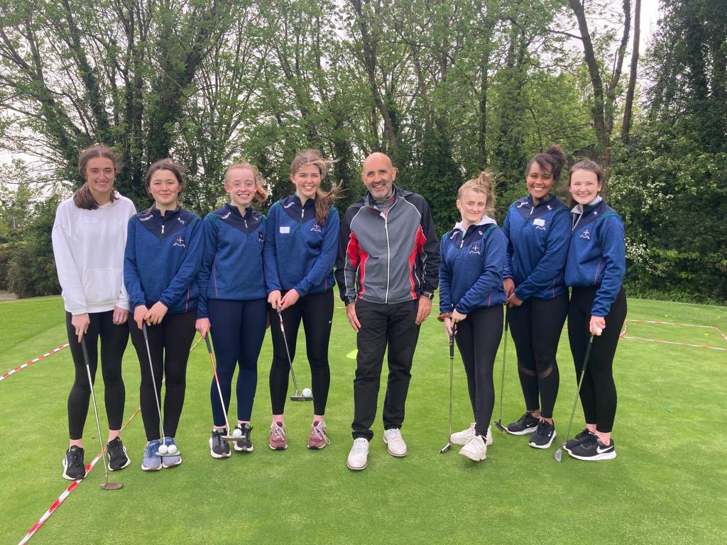 Colaiste_Bride's tweet photo. Our golfers had their final lesson for this year with golf pro Stephen Fitzpatrick at Enniscorthy Golf Club yesterday. We’re looking forward to growing our golf team and having more lessons with Stephen again next year! https://t.co/hjZCtTZBuv