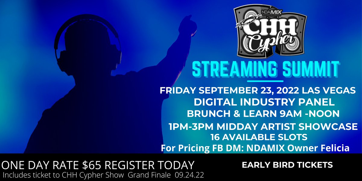 NDAMIX BRINGING GOSPEL/CHRISTIAN  MUSIC EVENT TO THE IHEART MUSIC FESTIVAL WEEKEND ON SEPTEMBER 23 -24 LAS VEGAS AT UNLV