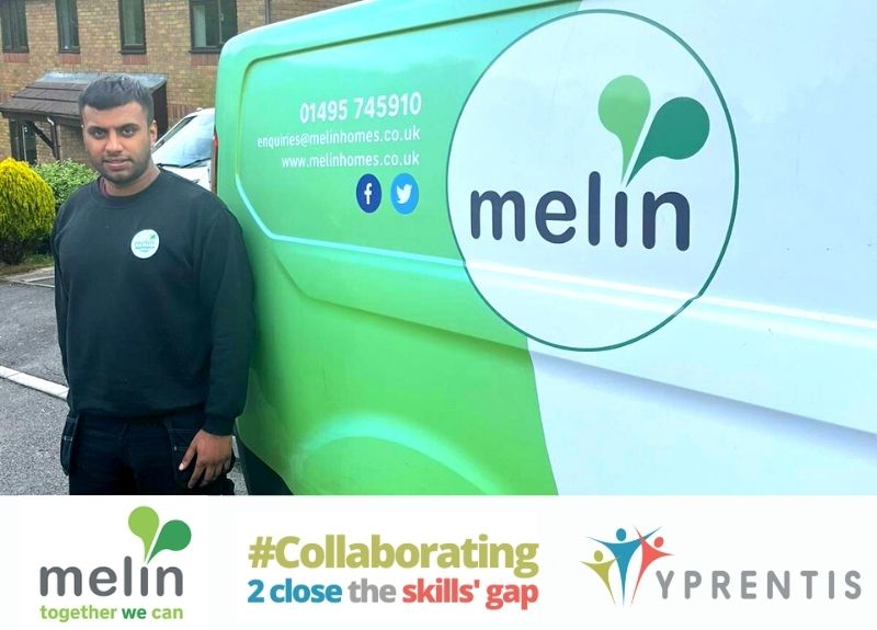 Please welcome our newest recruit for our Accelerated Apprenticeship programme - Mohammed Saddiq who is our 3rd electrician to join the programme. He'll be gaining his site experience through #yprentishosts <a href="/MelinHomes/">MelinHomes</a>, whilst attending courses &amp; being assessed by <a href="/Coleggwent/">Coleg Gwent</a>