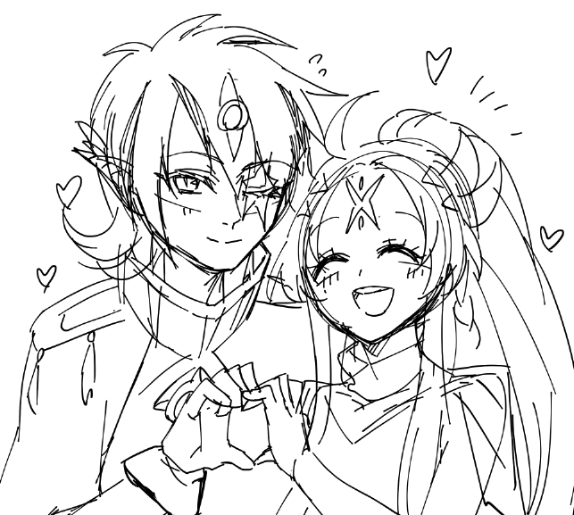 時間ができたら清書したいアルエク落書き～ 