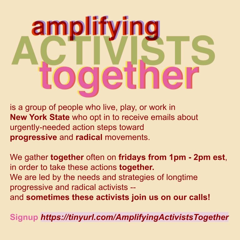 #AmplifyingActivistsTogether tweet media