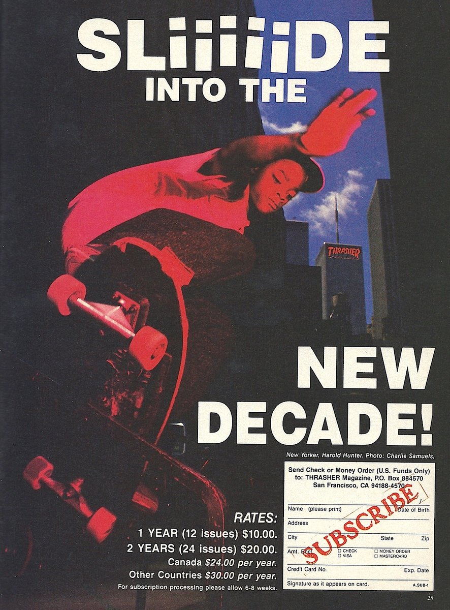 Thrasher/Harold Hunter, '90 💥

#styleinspo #skateclothing #skatewear #streetwear #classicstreetwear #skateordie #skateanddestroy #skateandenjoy #skatetwitter #fashion #skatestyle #thrasher #90s #clothingbrand #HaroldHunter #legendsneverdie #ZooYork