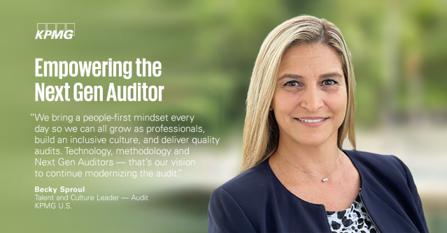 jofischetti's tweet photo. At @KPMG_US we're creating more ways for everyone to celebrate, connect &amp; collaborate. Our professionals are empowered through our Culture, learning &amp; development programs and technology investments to be Next Gen Auditors to drive innovation. Read more. https://t.co/6EfMATSUJ1 https://t.co/OJLtKgDFEp