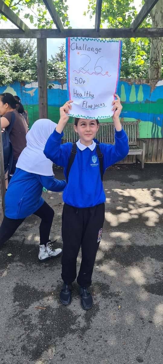 RiverleyPrimary's tweet photo. Year 6 baked healthy cranberry flapjacks after a very active day! They were sold by the children and team to raise money for a great cause! @GetKidsGoing #Challenge26 @GST_Sport https://t.co/firOuzh9eS