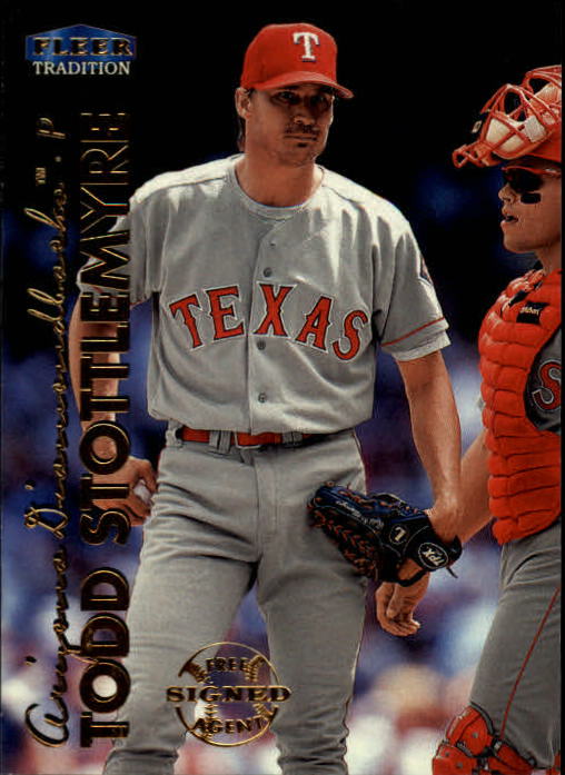 Happy Birthday to former pitcher Todd Stottlemyre. 