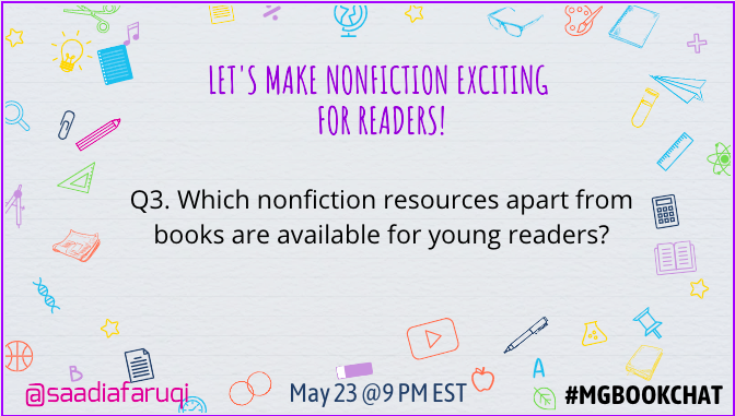 MGBookVillage's tweet photo. Q3 Curious to see all the non-print resources! #MGBookChat https://t.co/Fq86MKlKPy