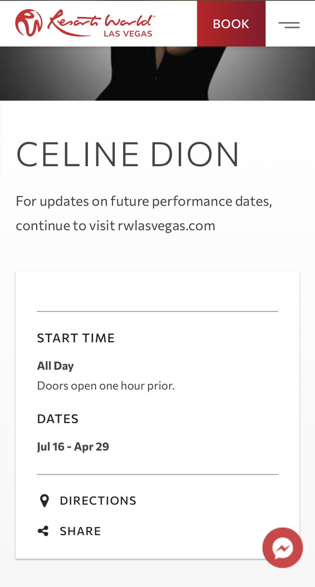 Las Vegas... New dates 🤫

#CelineDion #LasVegas