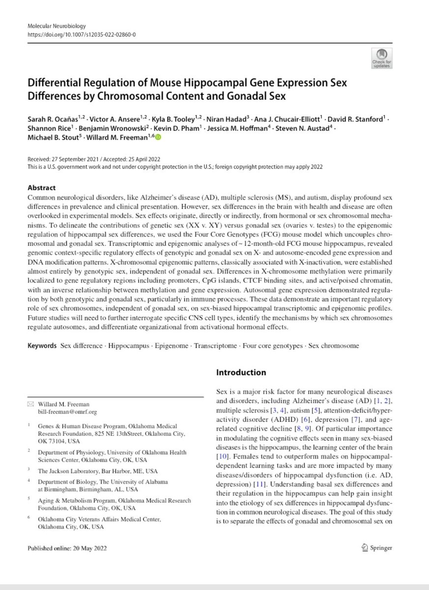 OcanasSR's tweet photo. Excited for this paper to finally be out 🤩 - https://t.co/od53H0ZbeK . Thanks to co-authors @HadadNiran @StevenAustad @FreemanLabOMRF and twitterless authors. @OMRF @OUHSC_Grad https://t.co/Tjq6mhCi1G