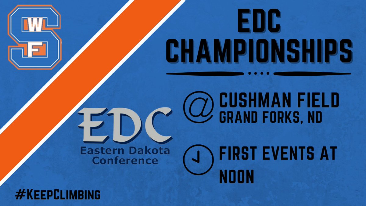MEET DAY! Today, we travel up to Grand Forks for the East Region Track Meet!