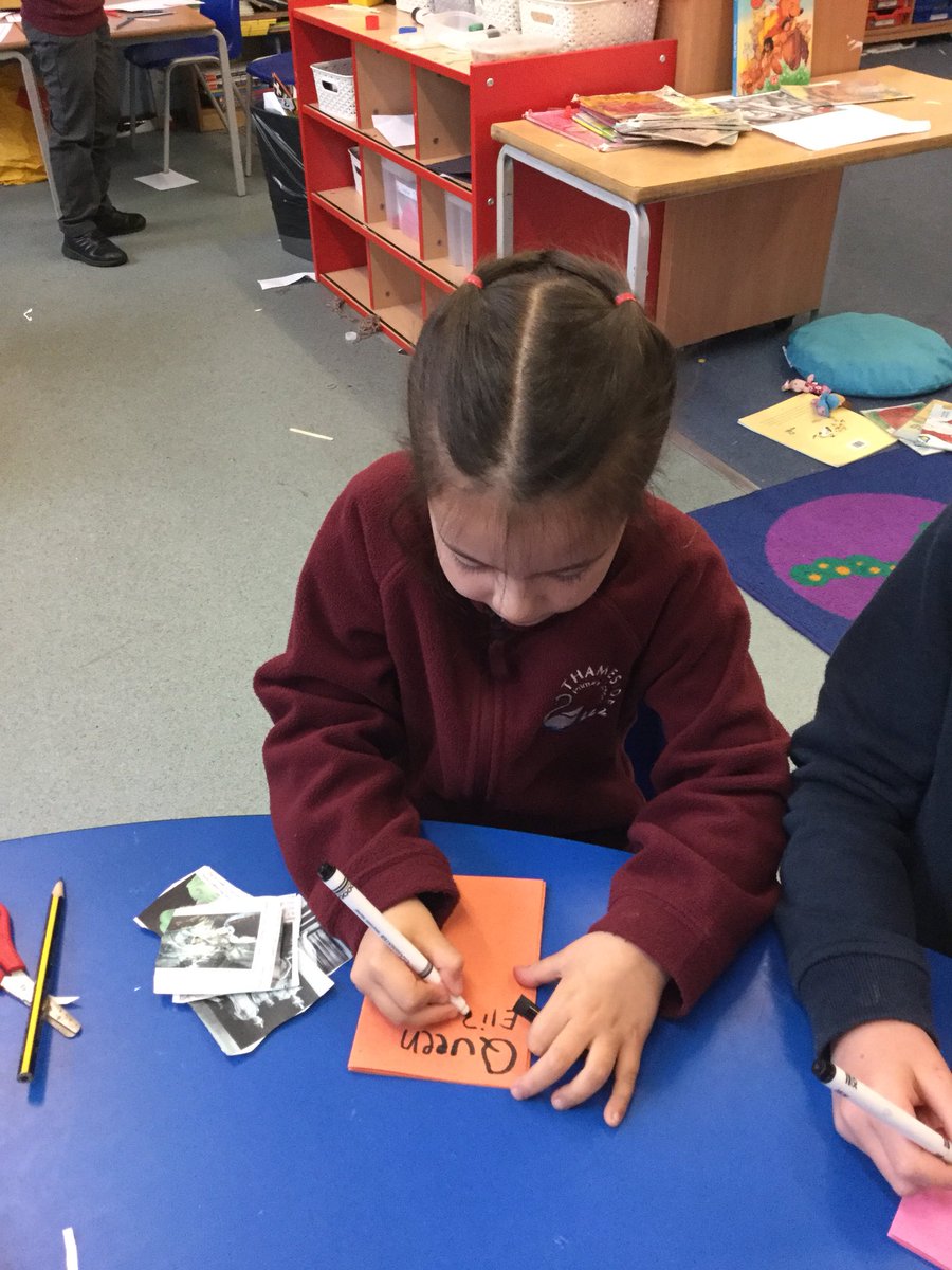 ThamesideSch's tweet photo. Year 1 spent enrichment learning about the Queen and her platinum jubilee. Don’t forget to ask the children what they learnt today! #YSCtps #YRStps https://t.co/4siU5seFVY