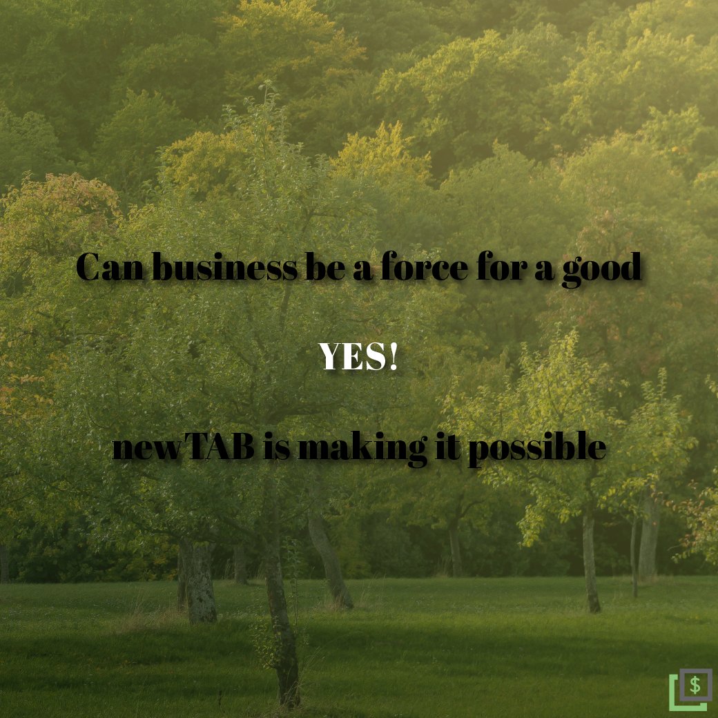 newtabHQ's tweet image. Not all businesses are running for profits. #newTABextension contributing their profits to a good cause #campaign. Join hands by setting the #extension as your default for making unlimited searches.
Get the link bit.ly/3g2p9qL 
Planting trees has become easy with them.