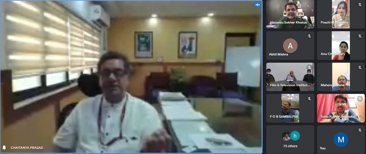Film gives us recognition. The power  of Indian Film is not limited. Even the lesser known film makers are making their mark in the film industry: Sh Chaitanya Prasad <a href="/Chatty111Prasad/">Chaitanya K Prasad</a> ,Additional DG, Directorate of Film Festivals <a href="/DFF_India/">DFF India</a> 

#Cannesfestival2022 
#AmritMahotsav
