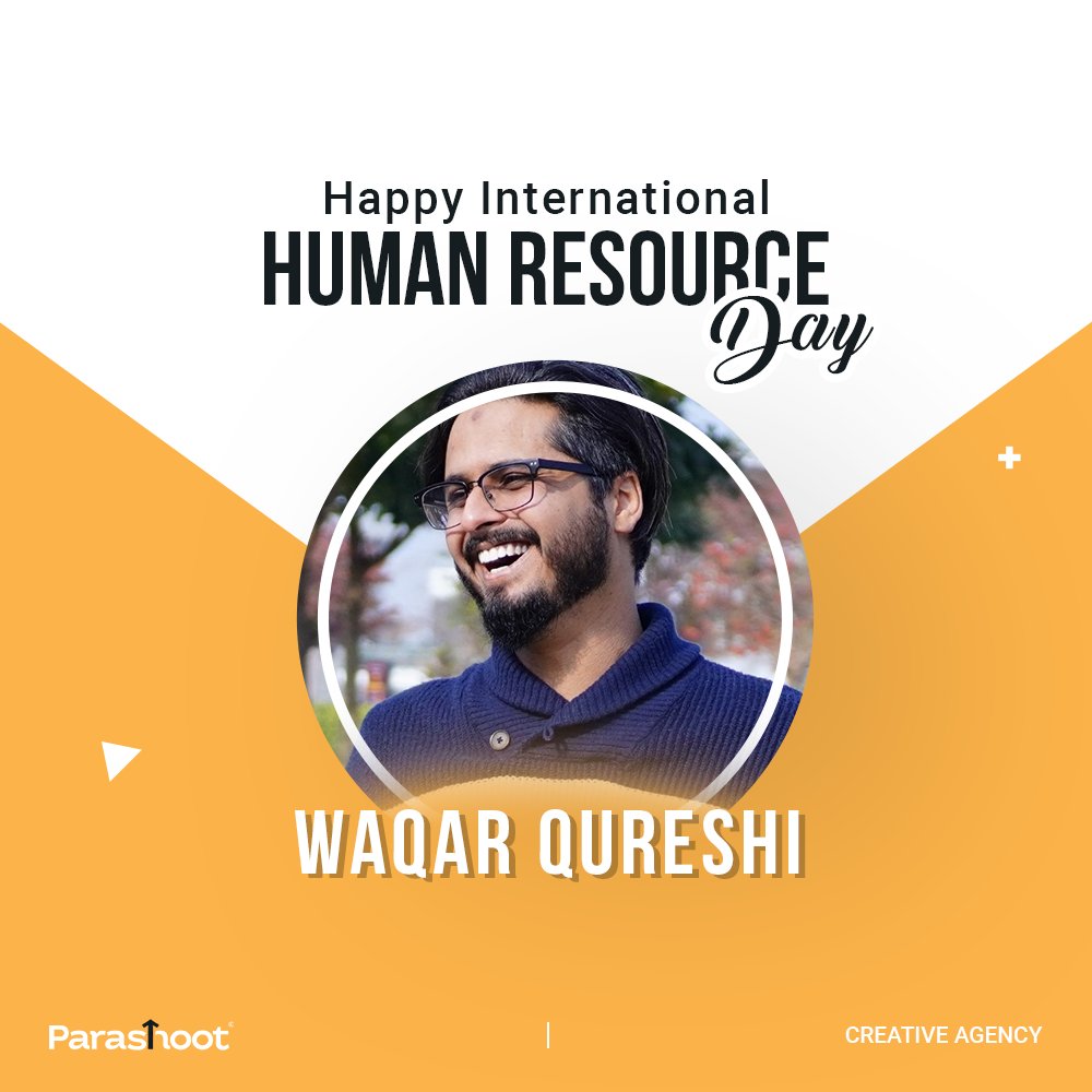 Parashoot_s's tweet photo. "To save time, Let's just accept that HR is never wrong.
Happy International HR Day by Parashoot Team to Mr. Waqar Qureshi✨
#Parashoot #Parashootstudios #internationalday #HR #hr #humanresource https://t.co/uTQzOOHNoX