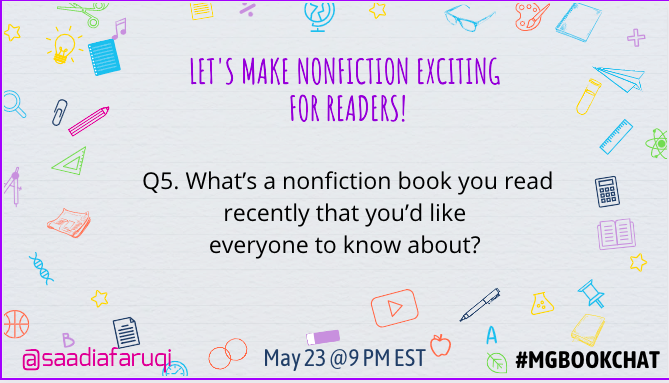 MGBookVillage's tweet photo. Q5. Get ready to add to your collections and Option piles. #MGBookChat https://t.co/oETtaJzKSl