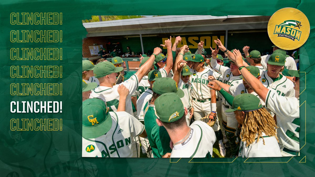 George Mason Baseball tweet media