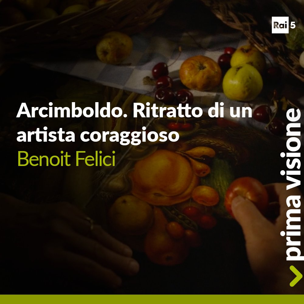 Questa sera venerdì 20 maggio alle 21.15, su #Rai5 canale 23, #ArtNight presenta in prima visione il documentario: "Arcimboldo. Ritratto di un artista coraggioso" di Benoit Felici.