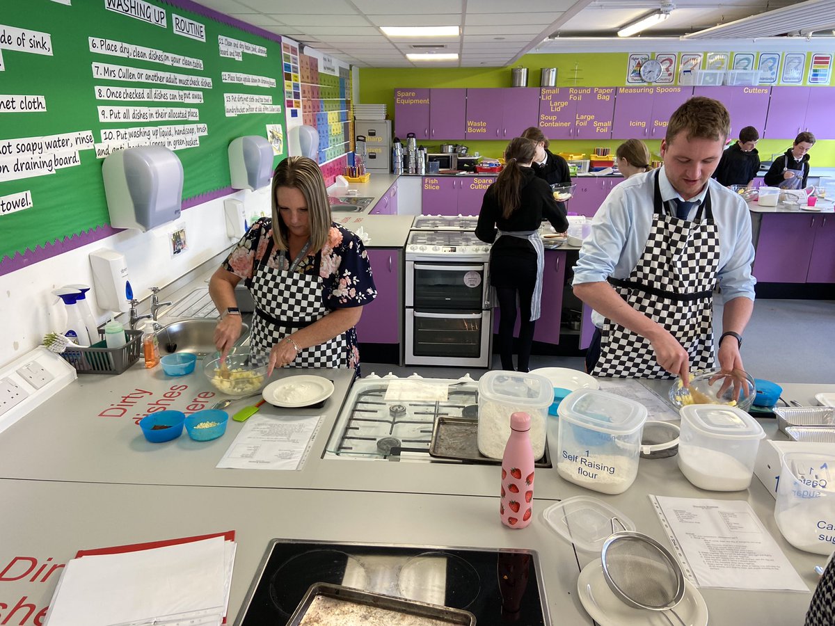 A bit of healthy competition this week from our <a href="/caldervalemusic/">caldervalemusic</a> dept at baking 🧑‍🍳 club! Well done Mr Sweeney on the win 🙌!