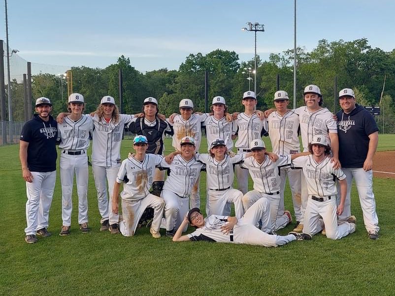 DomHighBaseball's tweet photo. Congrats to our JV team, which finished its season last night with a victory, bringing the record to 9-6-1 — including ending the season on a 5-game winning streak! We are proud of all they accomplished this year and are excited to see their continued development in our program! https://t.co/eTbUMhshgo
