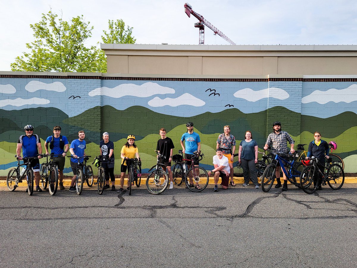 A fun morning ride with a great team. #BikeToWorkDay #REIemployee