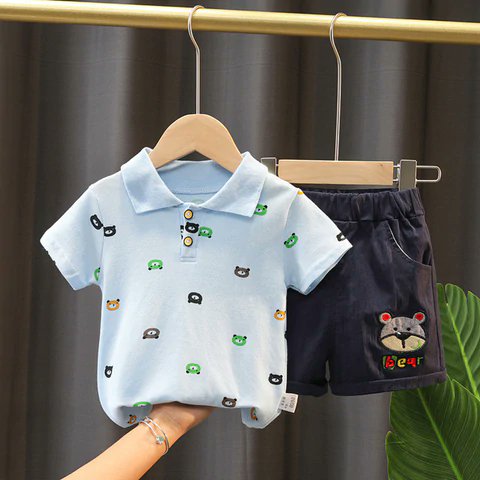 mamabearonline's tweet photo. 2022 Fashion Baby Boy&amp;#39;s Suit Cotton Summer Casual Clothes Set Top Shorts 2PCS Clothing Denim Shorts for Boys Infant Kids Clothes https://t.co/ZfMygP4Z0w https://t.co/5kROFXf4zm