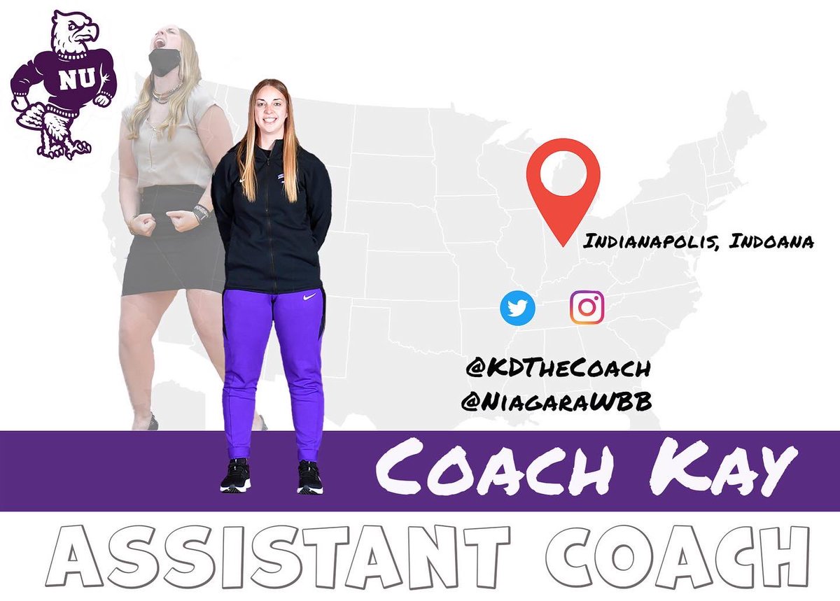 NiagaraWBB's tweet photo. Which Coach will you see this weekend?! 👀💜🦅
#NVest #PurpleEagles https://t.co/XpafSSDTbh