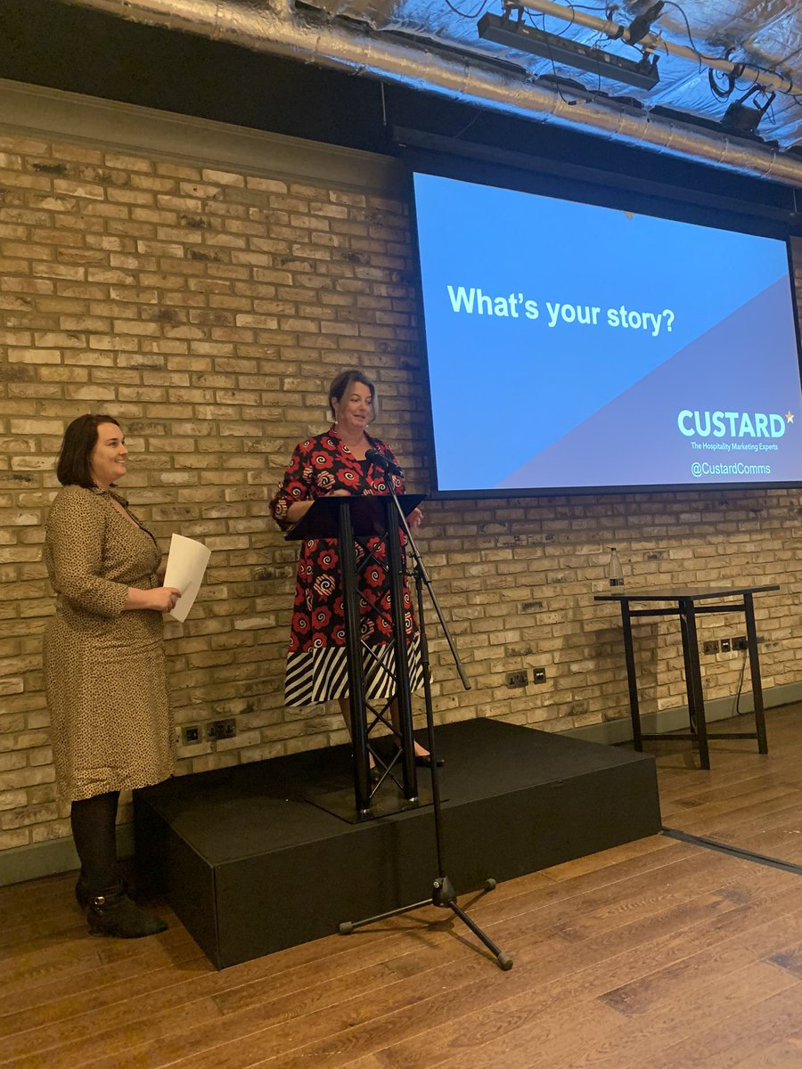 “Sell the sizzle, show the benefits not just the job description” 

A brilliant insight from Petra Clayton and Maria Hamilton, by looking beyond the hospitality industry with the power of storytelling <a href="/CustardComms/">Custard - The Hospitality Marketing Experts</a> 

#hospitalityindustry #hotelindustry #hotelprofessional #hotels