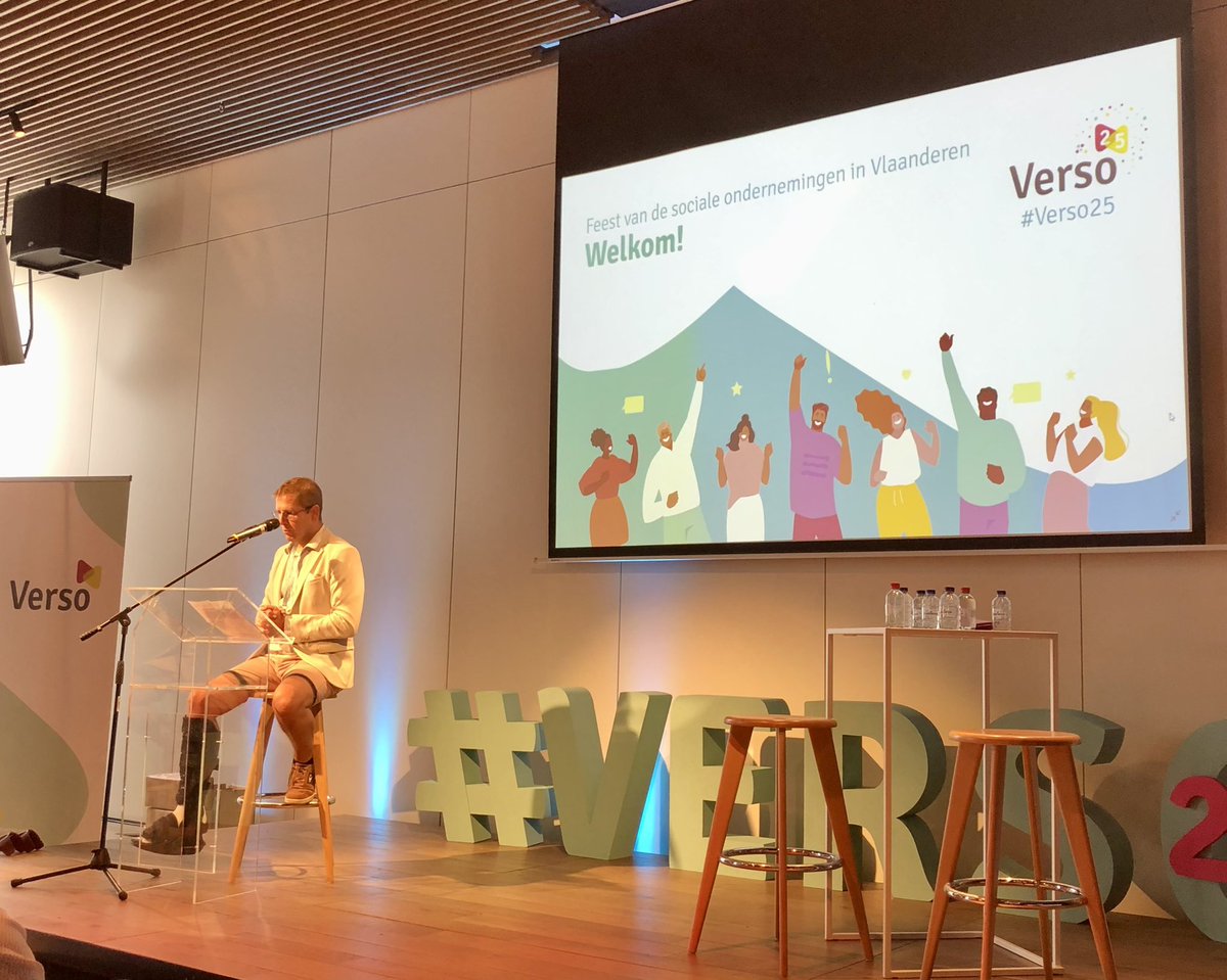 Sportieve voorzitter <a href="/Timvannieuwenh1/">Tim Vannieuwenhuyse</a> vat uitdagingen samen voor <a href="/Versovzw/">Verso</a> samen: onze softie reputatie afschudden en wat meer smoelie geven : meer hybride samenwerkingen, nieuwe modellen als social franchising en nieuwe businessmodellen en ook lokale verankering