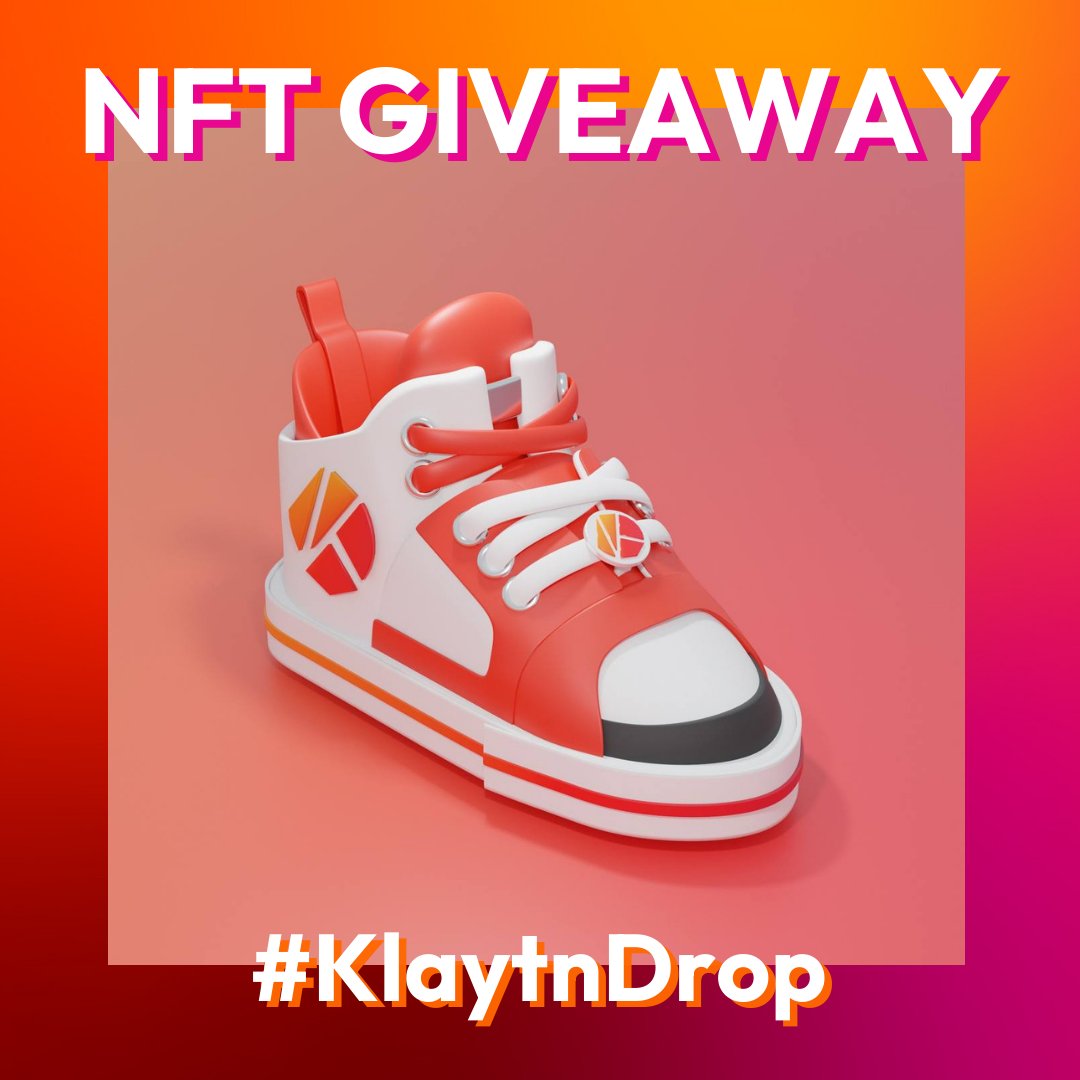 📣 #KlaytnDrop is back! We'll be giving away one very exclusive pair of Klaytn #SNKRZ, the only one entire #metaverse 🔥😍 We also have 20 whitelist spots up for grabs! Join now: instagram.com/p/CdyOBc8PvrY/…

<a href="/theSNKRZ/">SNKRZ</a> 👟
